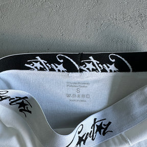 Cueca Box Corteiz ( Pack Com 4 ) ( Branca )