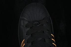 Adidas Campus “Superstar II Black Crew Neck Orange”