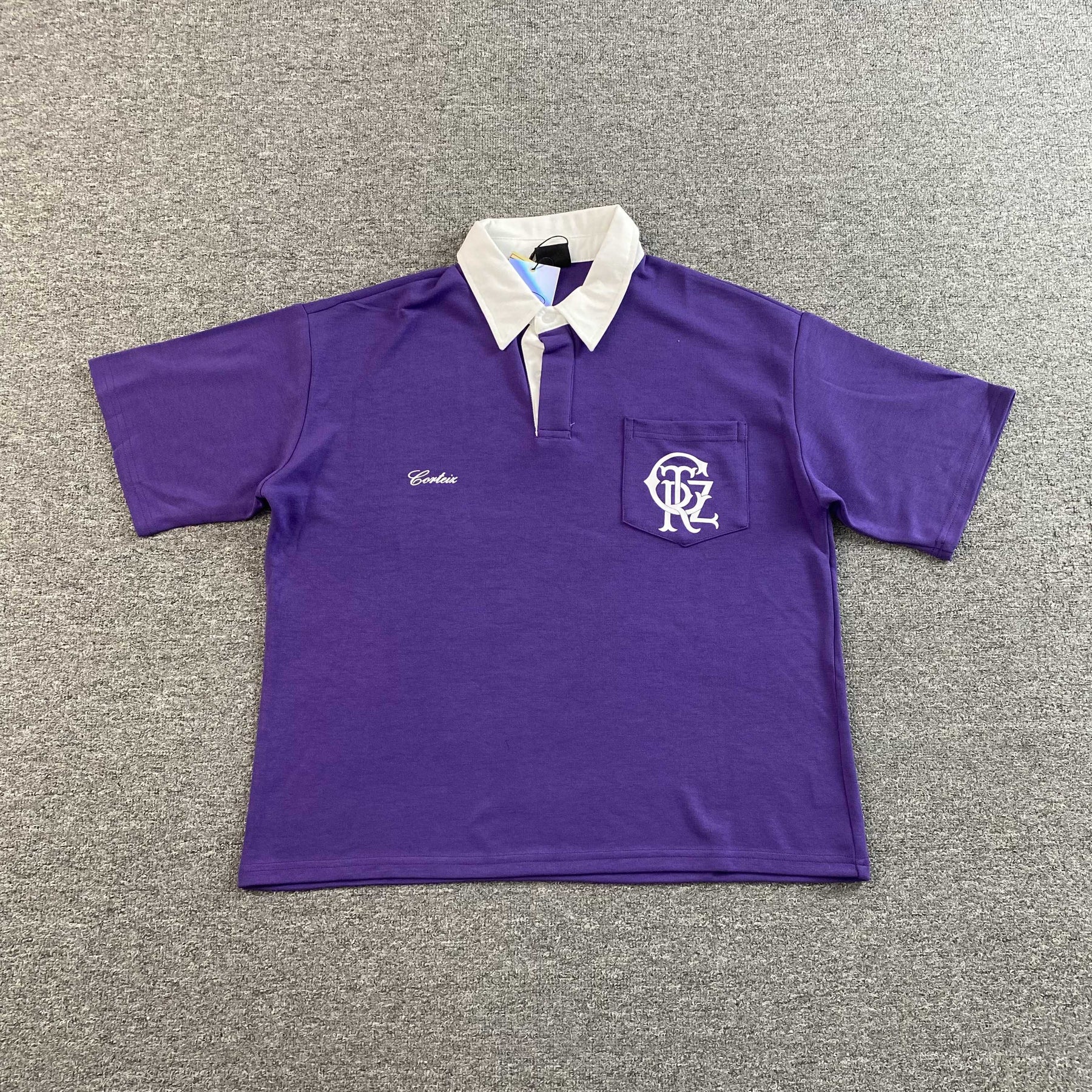 Camisa Corteiz “Rugby Polo” ( Roxo )