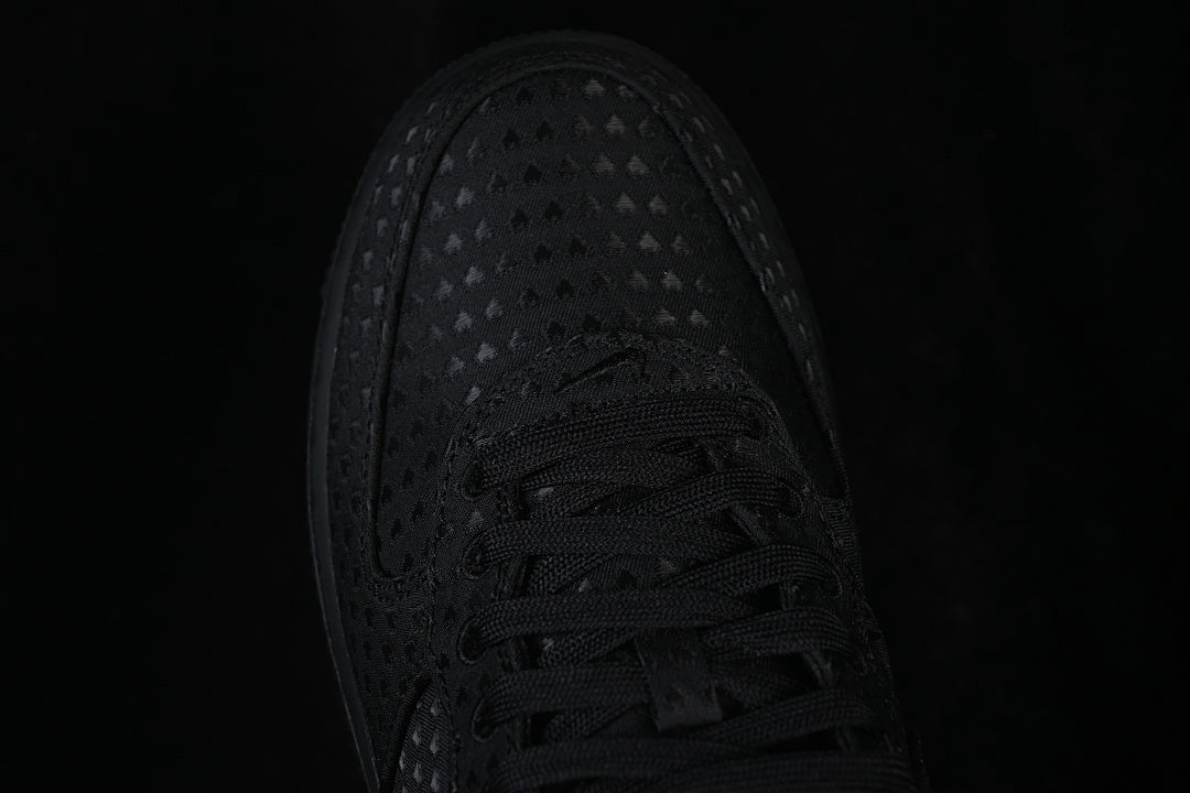 Air force 1 “Retro Valentine's Day Triple Black”