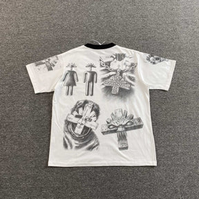 Camisa Vertabrae “Multiple Sketch”