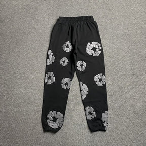 Conjunto Denim Tears ( Preto com Cinza )