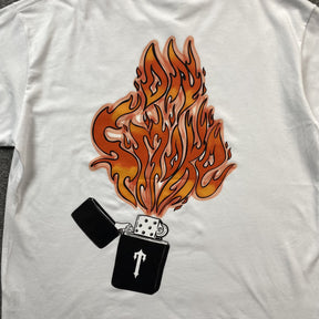 Camisa Trapstar ”Trapstar Lighter” ( Branca )