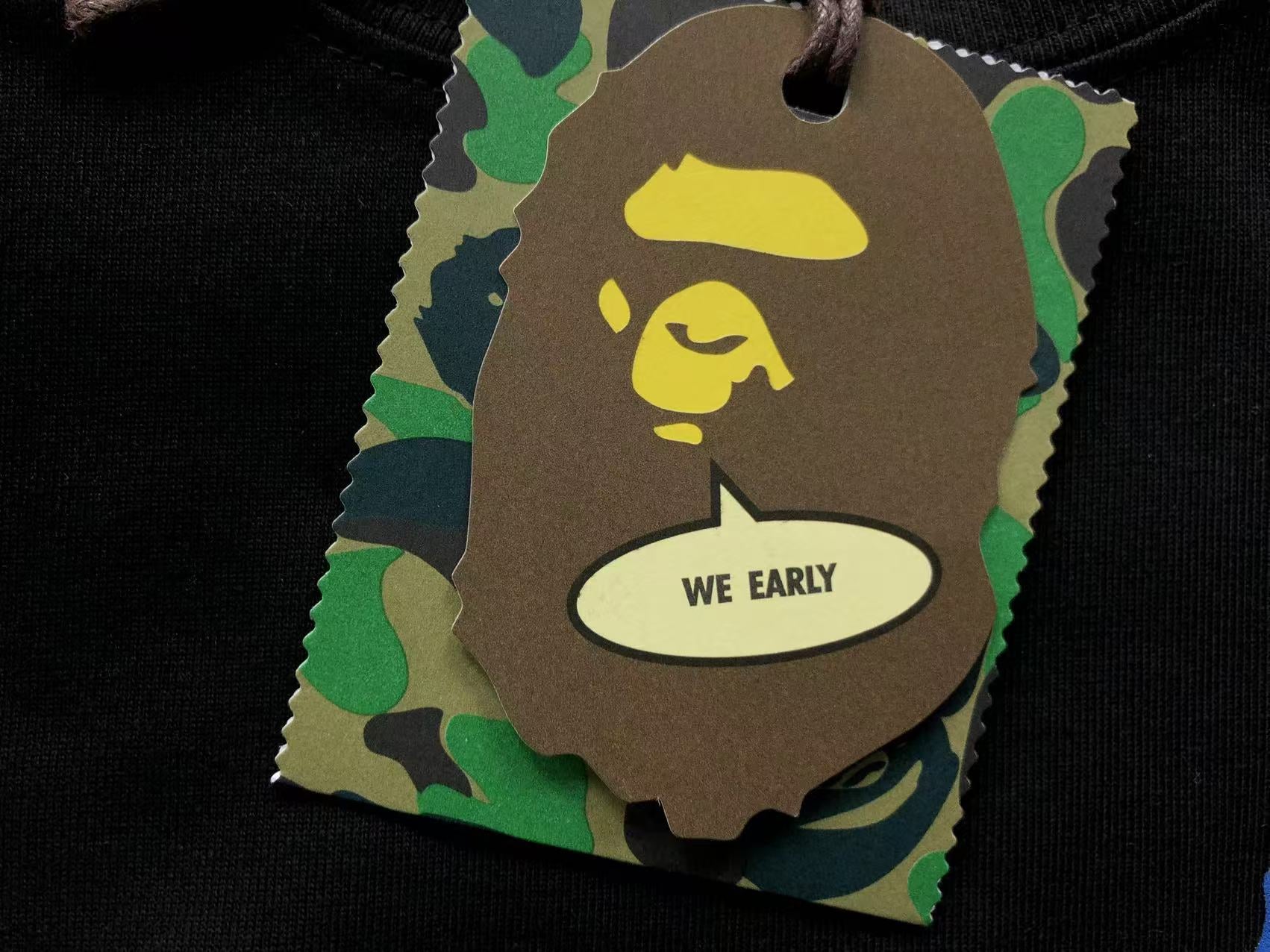 Camisa Bape x Stussy
