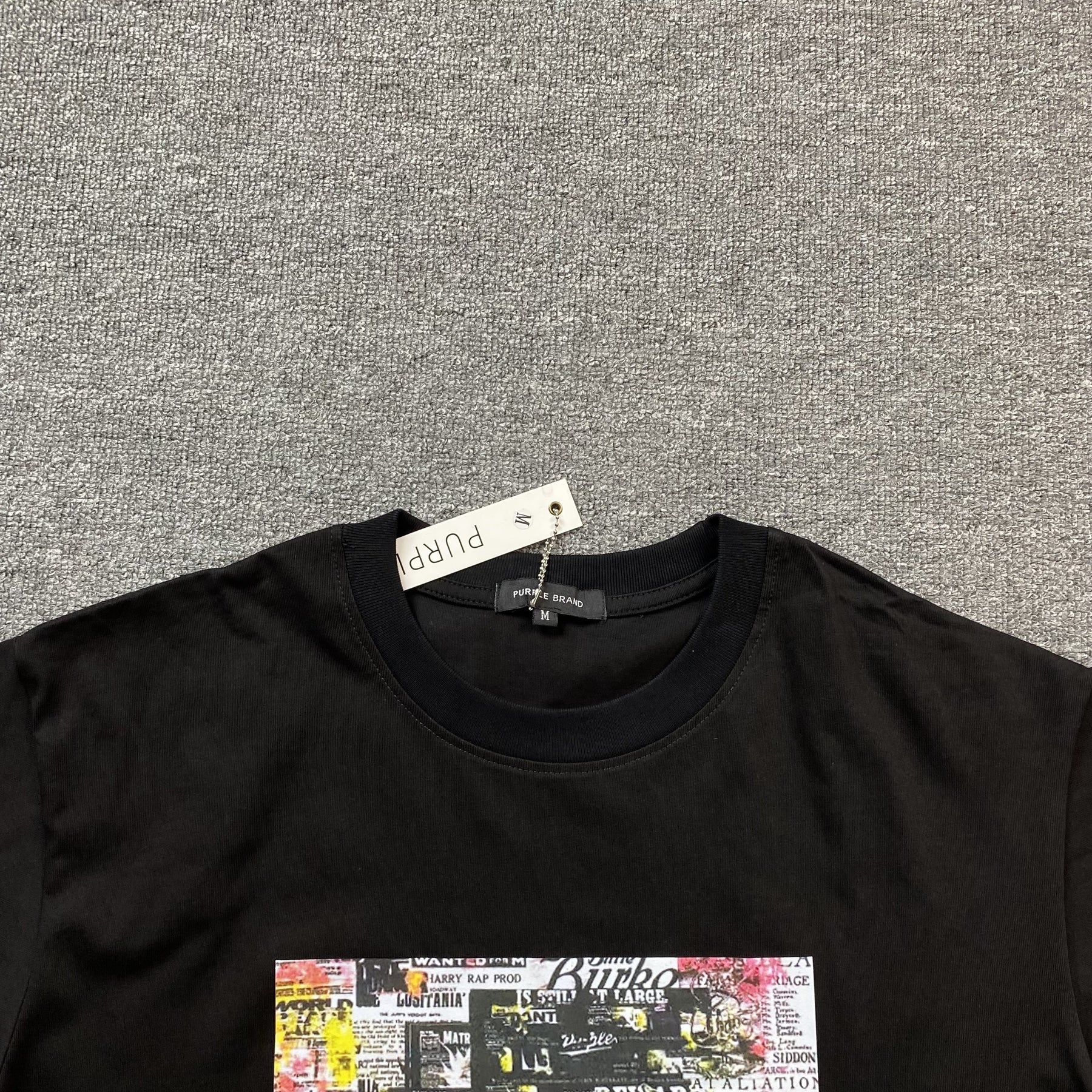 Camisa Purple Brand “Magazine” ( Preta )