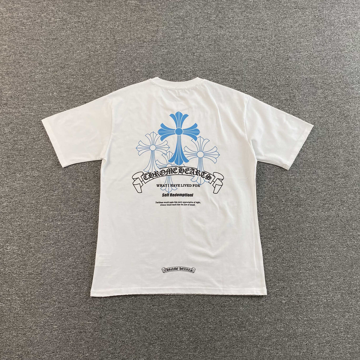 Camisa Chrome Hearts “Triple Cross” ( Branca )
