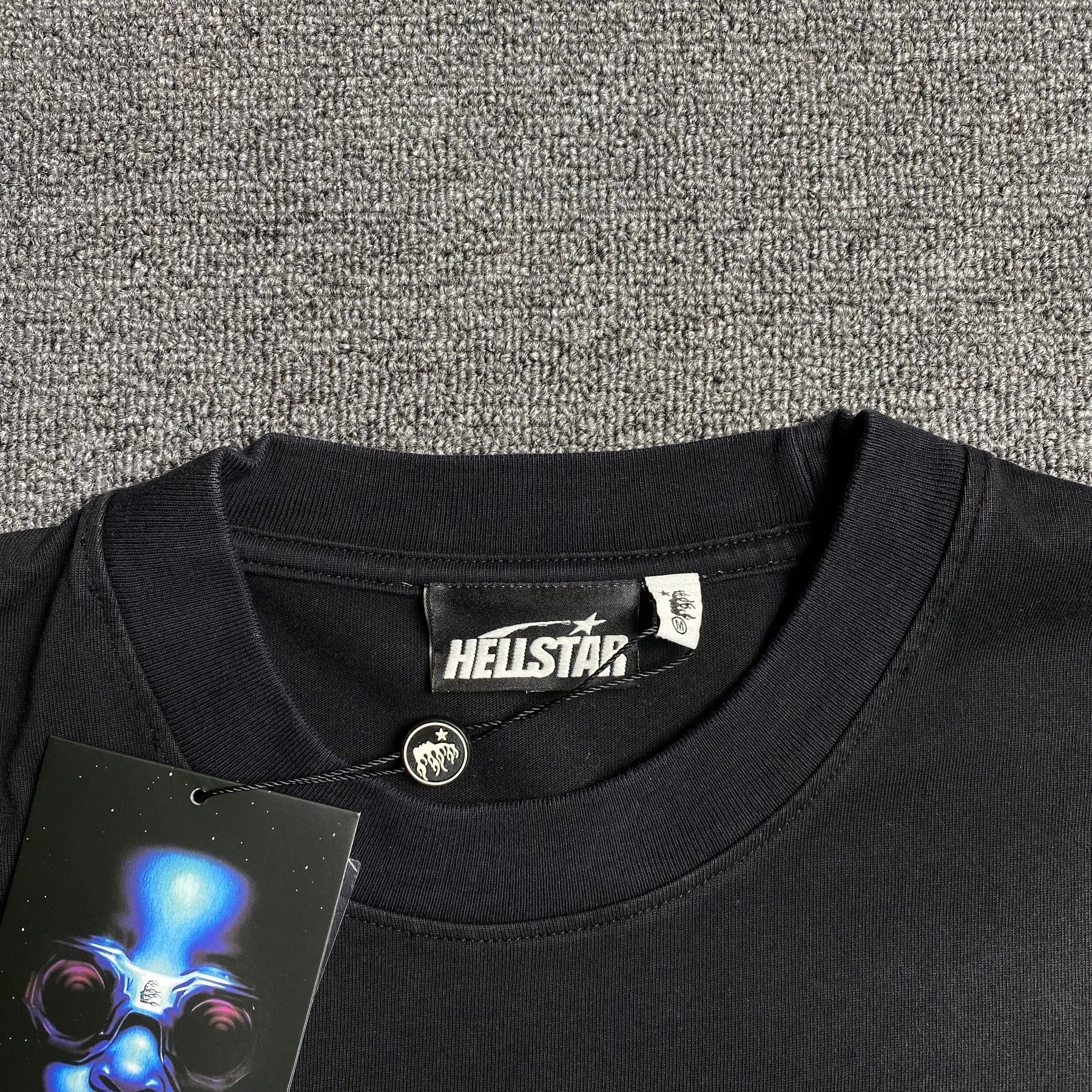 Camisa Hellstar “Classic Normal Print” ( Preta )