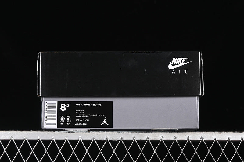 Air Jordan 11  “Black Red Grey”