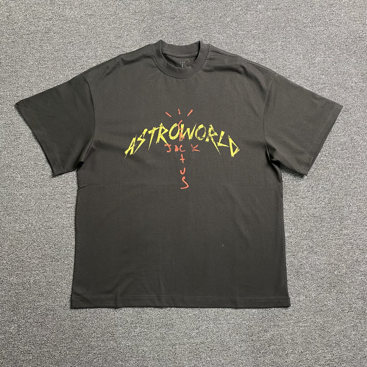Camisa Cactus Jack “AstroWorld Tour” ( Cinza )
