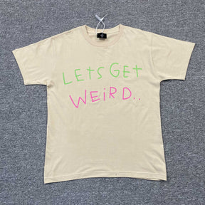 Camisa Cactus Jack “Lets Get Weird” ( Bege )