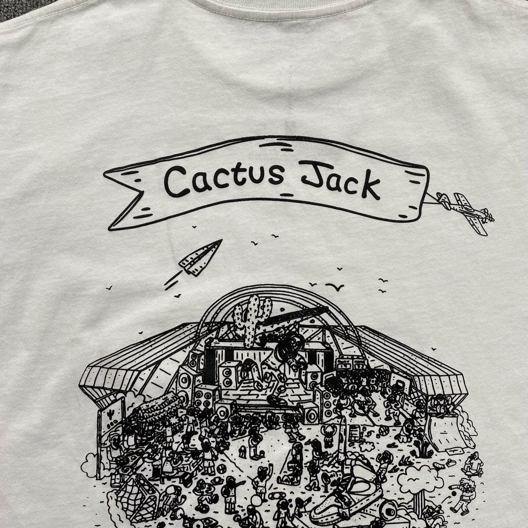 Camisa Cactus Jack “JDDay” ( Branca )