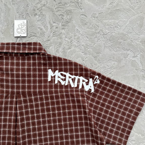 Camisa Mertra “Plaid Shirt” ( Vermelho )