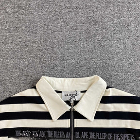 Camisa Majestik “Stripped Skull”