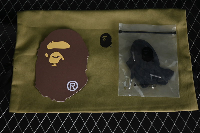 BAPE STA “#6 Patent Leather pack Black”