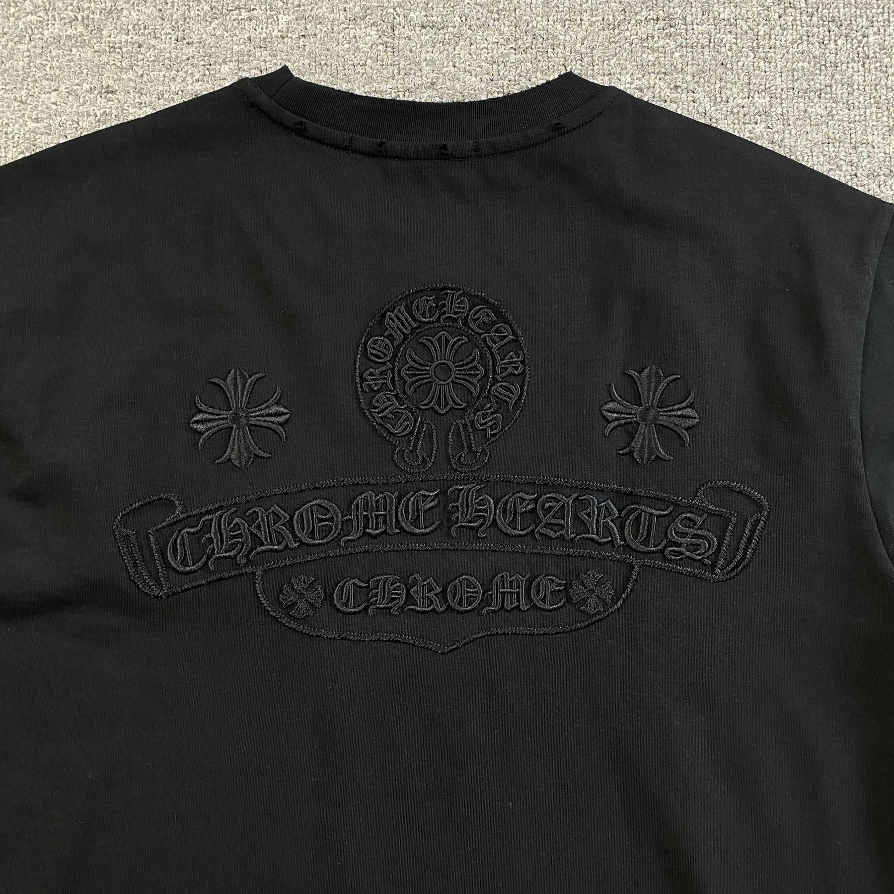 Camisa Chrome Hearts “Basic CH” ( Preta )