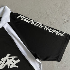 Camisa Corteiz “Panel Jersey” ( Preta )