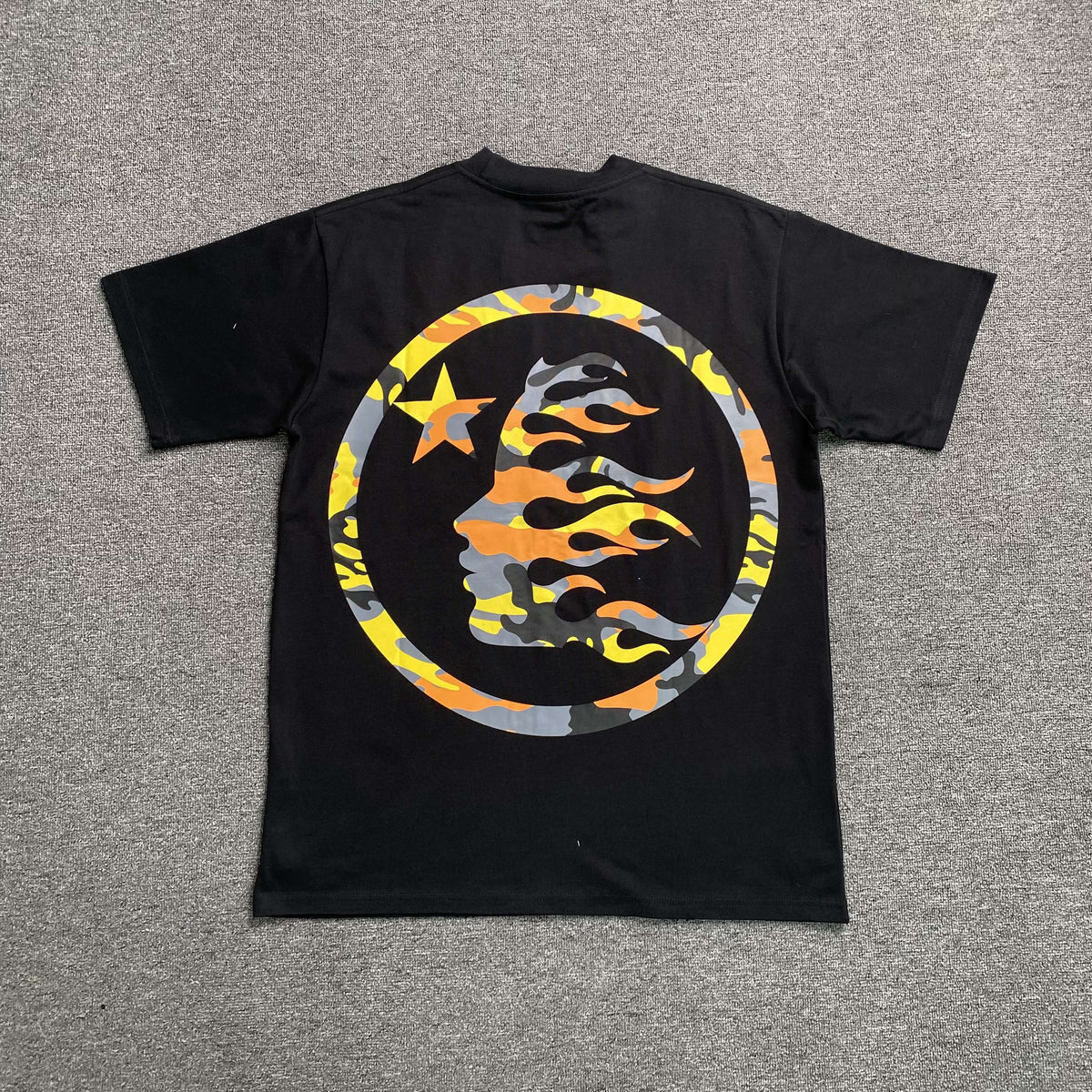 Camisa Hellstar “Camo Yellow”