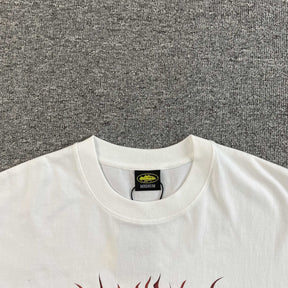 Camisa Corteiz “Fire Clown” ( Branca )