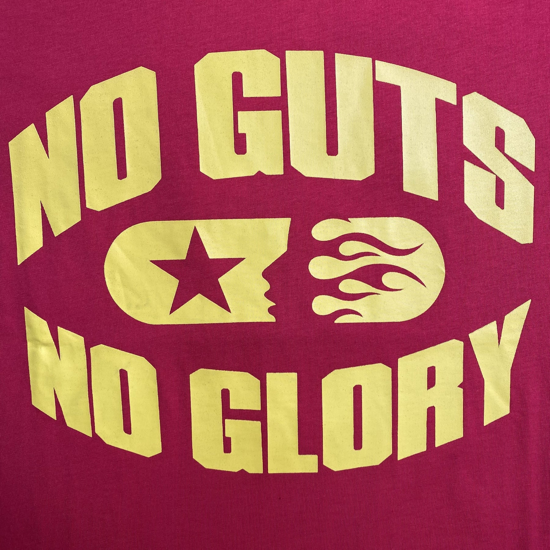 Camisa Hellstar “No Guts No Glory” ( Vermelha )