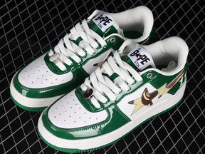 BAPE STA  ”Patent Green Camo”