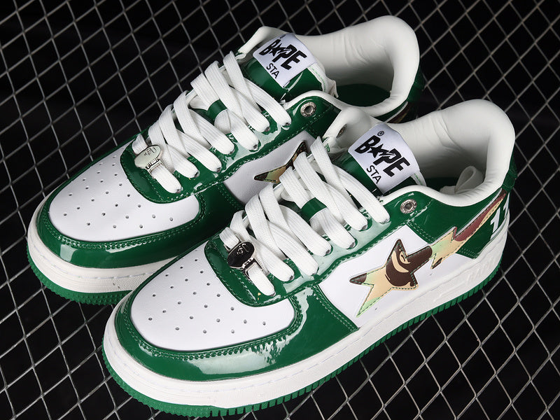 BAPE STA  ”Patent Green Camo”