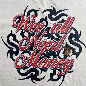 Camisa Hellstar “We all Need Money” ( Off White )