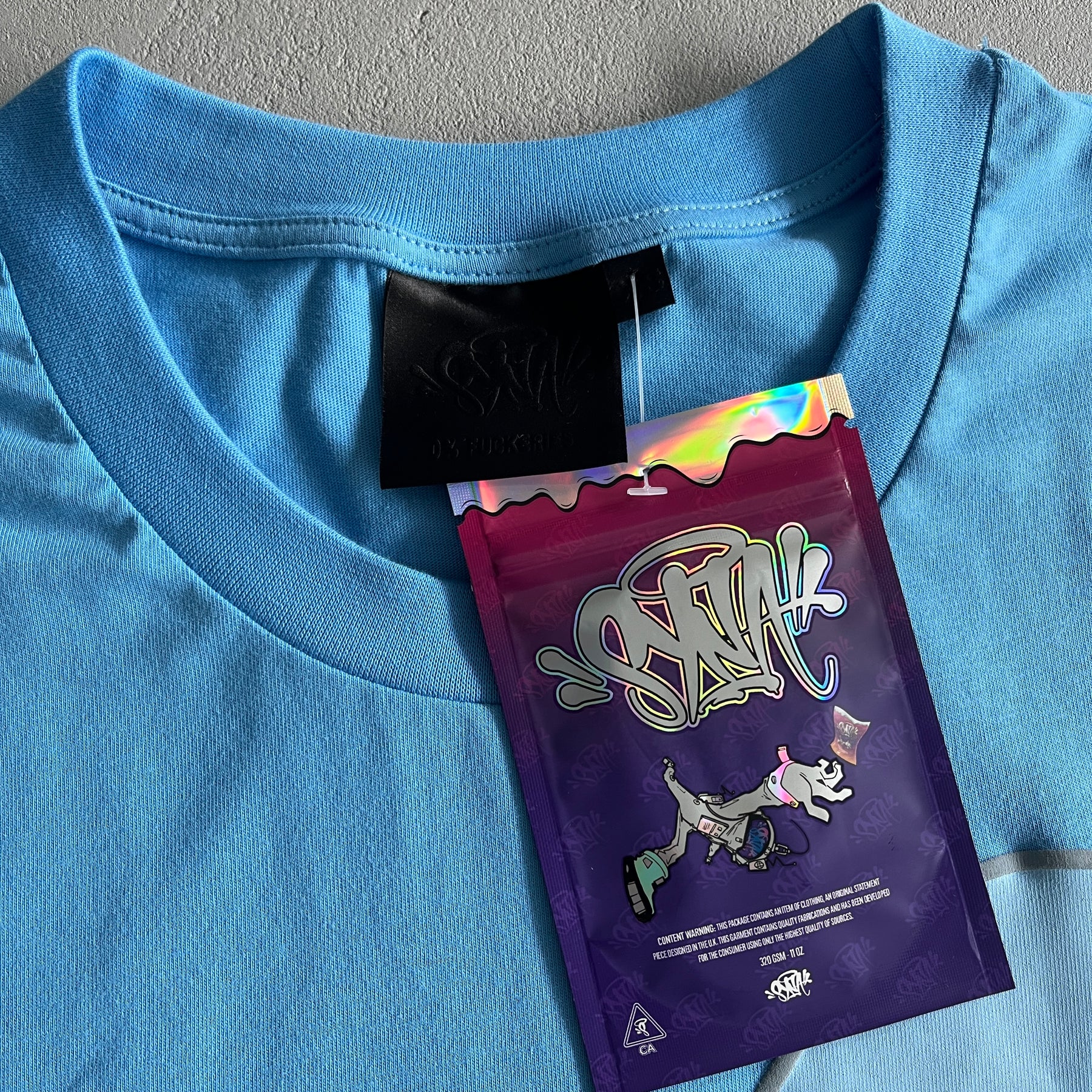 Conjunto Syna World Verão ( Azul bebê )