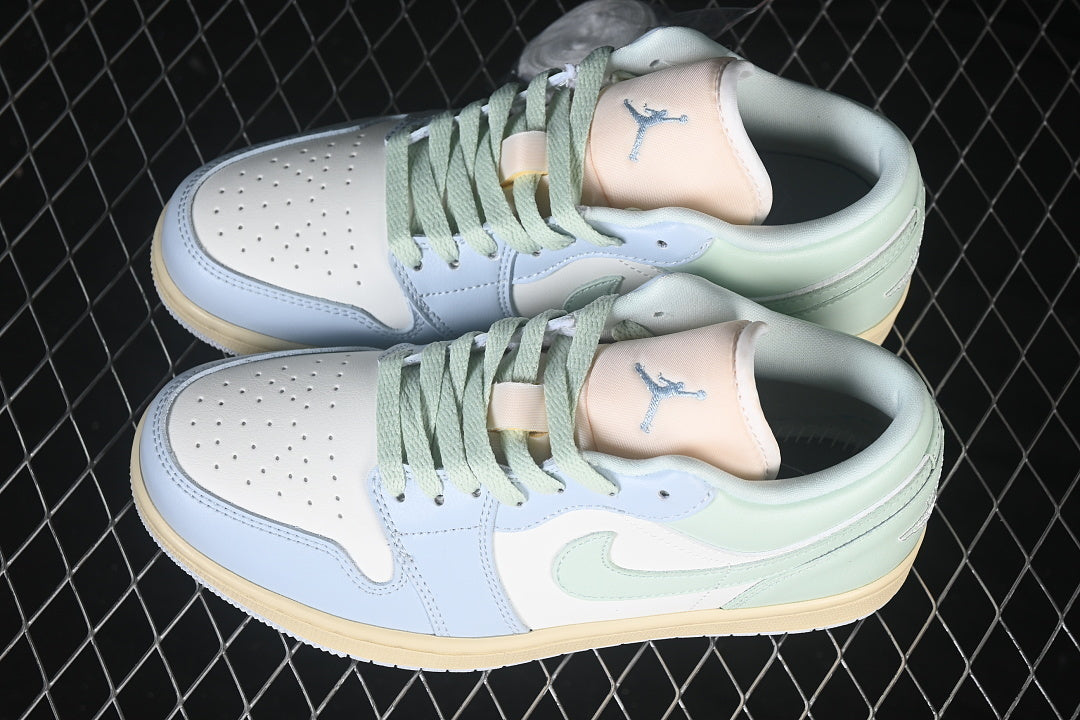 Air Jordan 1 Low "Sail Jade Aura”