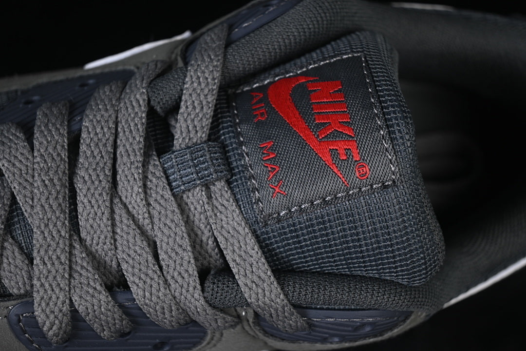 Air max 90 “Iron Grey University Red”