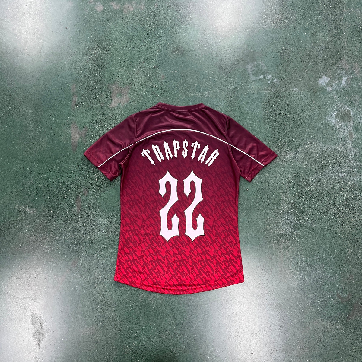 Camisa Trapstar “Football Jersey Burgundy” (Its a Secret)
