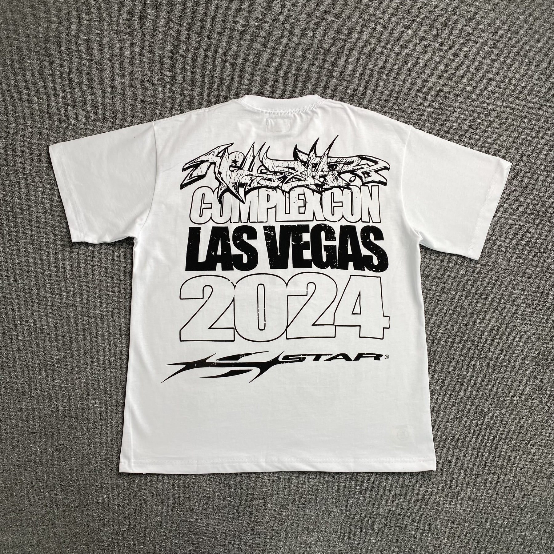 Camisa Hellstar x ComplexCon “Scream” ( Branca )