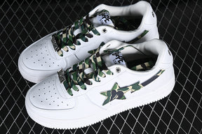 BAPE STA “White ABC Camo Green”