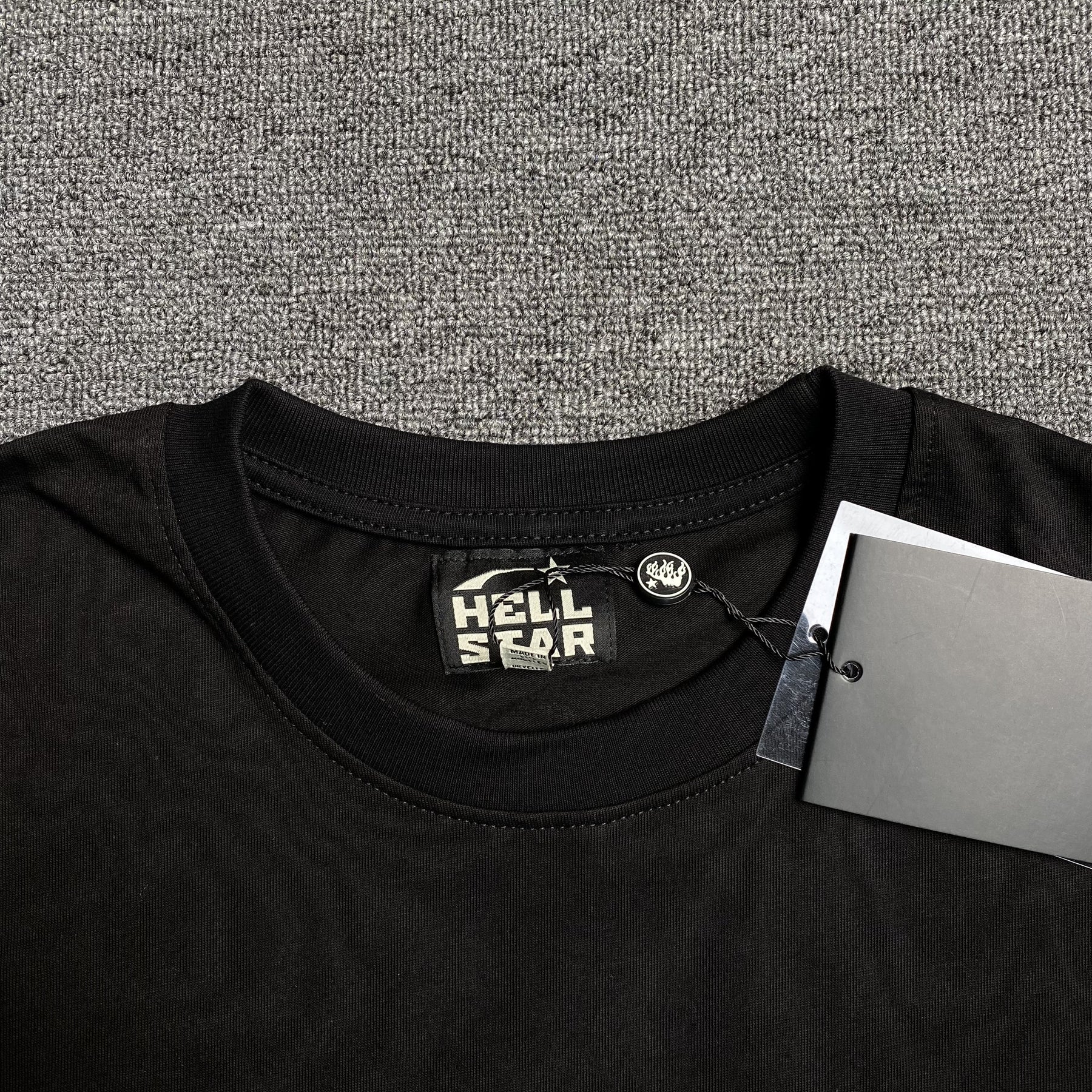 Camisa Hellstar “Box Logo Camo” ( Preta )