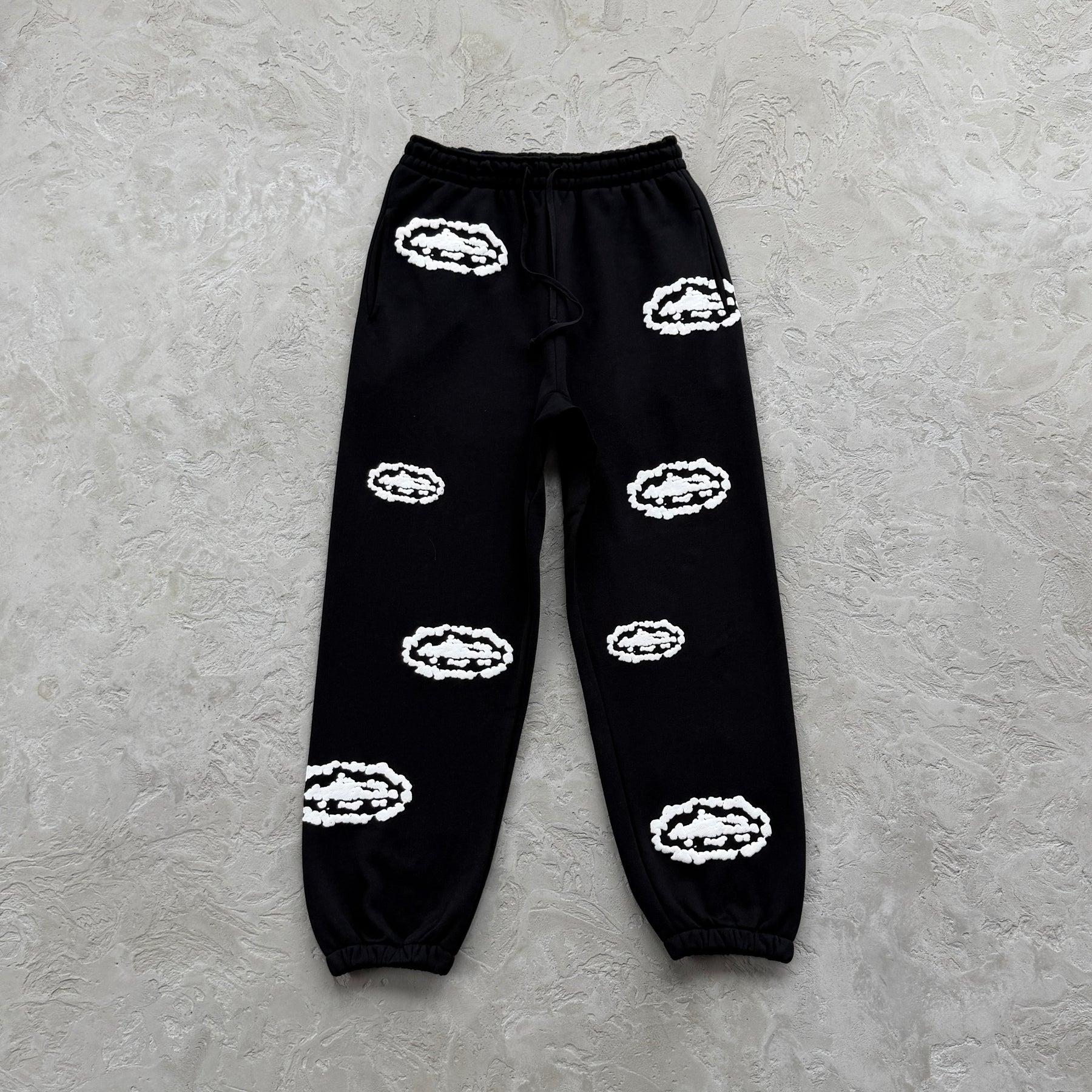 Conjunto Corteiz x Denim Tears ( Preto )
