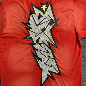Camisa Hellstar “Crack Print” ( Vermelha )