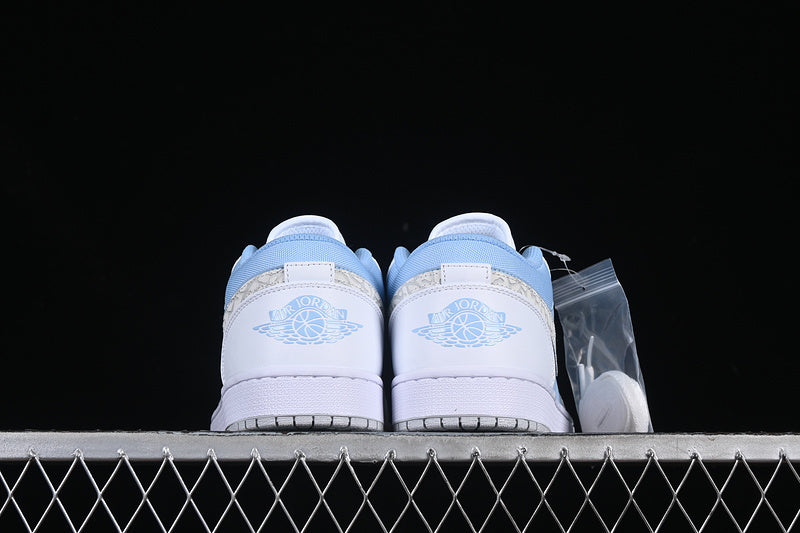 Air Jordan 1 Low “Blue Tint Elephant Print”