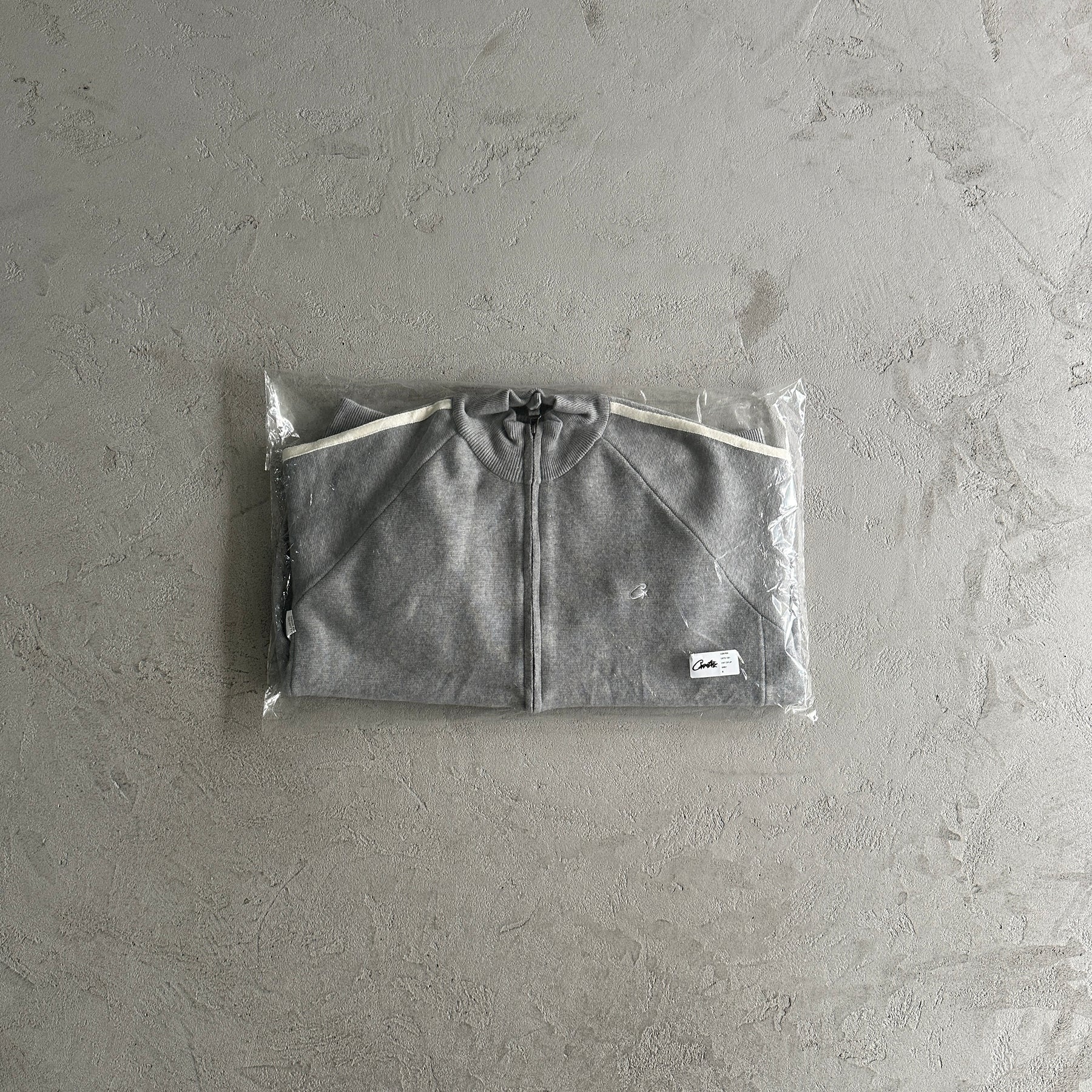 Sueter Corteiz “Knit Zip up” ( Cinza )