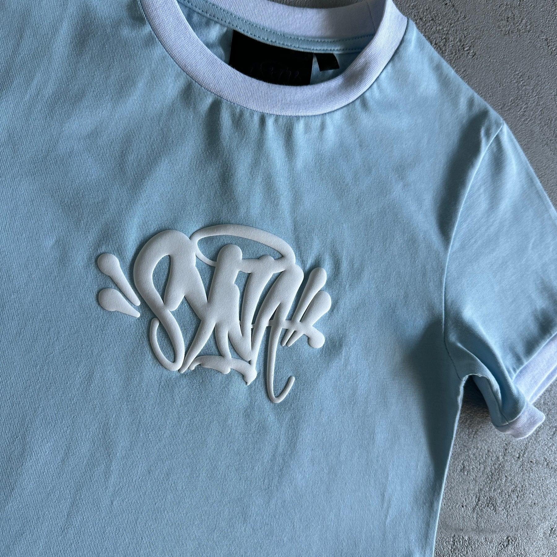 Conjunto Syna World Verão Feminino ( Branco e Azul )