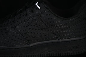 Air force 1 “Retro Valentine's Day Triple Black”