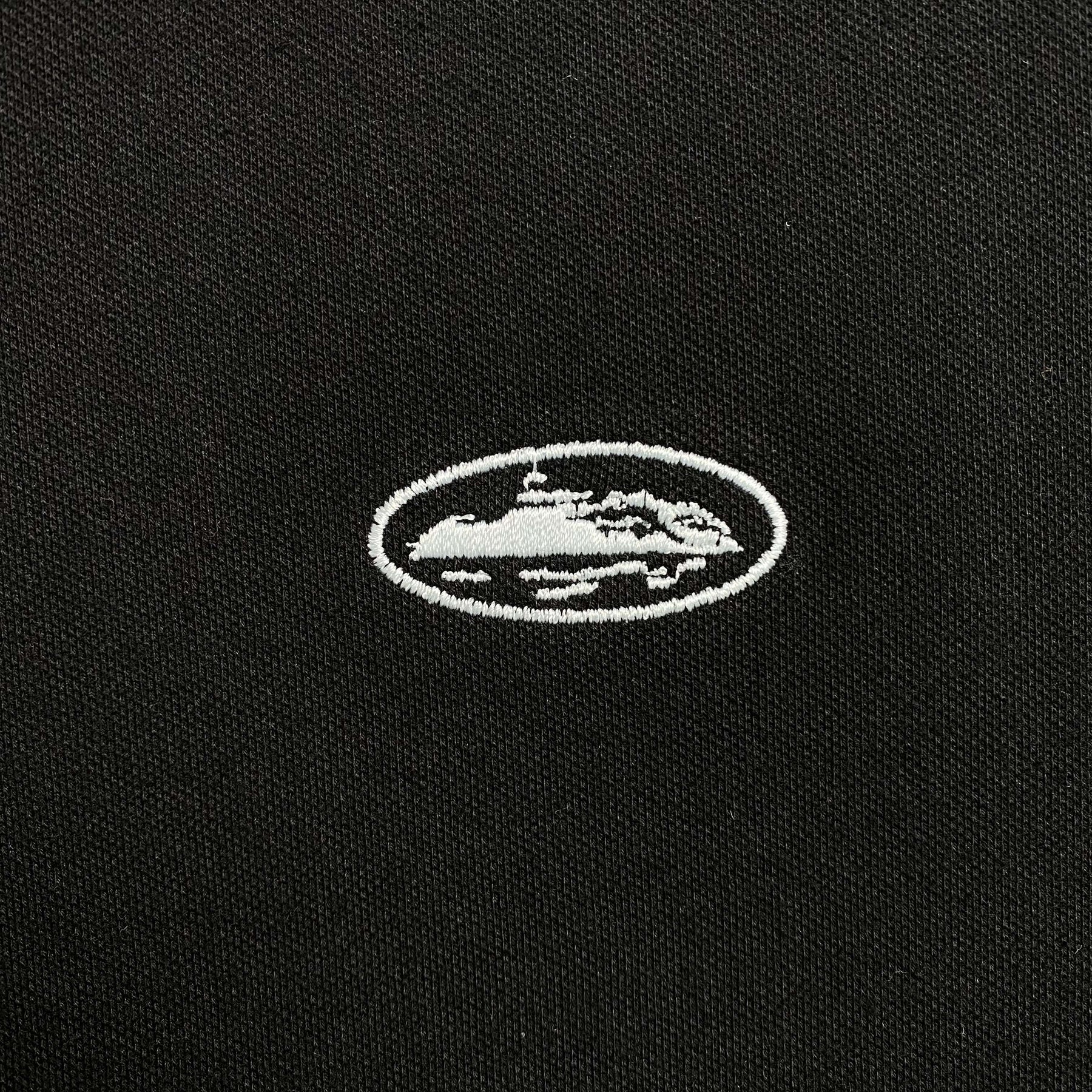 Polo Corteiz “Crest Rugby” ( Preta )