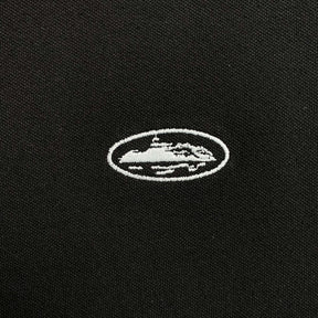 Polo Corteiz “Crest Rugby” ( Preta )