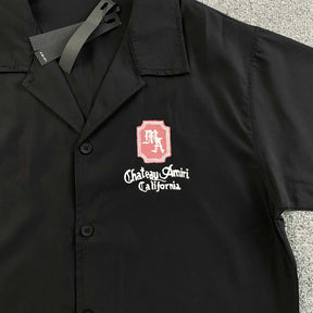 Camisa Amiri “Chateau” ( Preta )