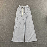Calça Vertabrae “Ripped Geometric Embroidery”
