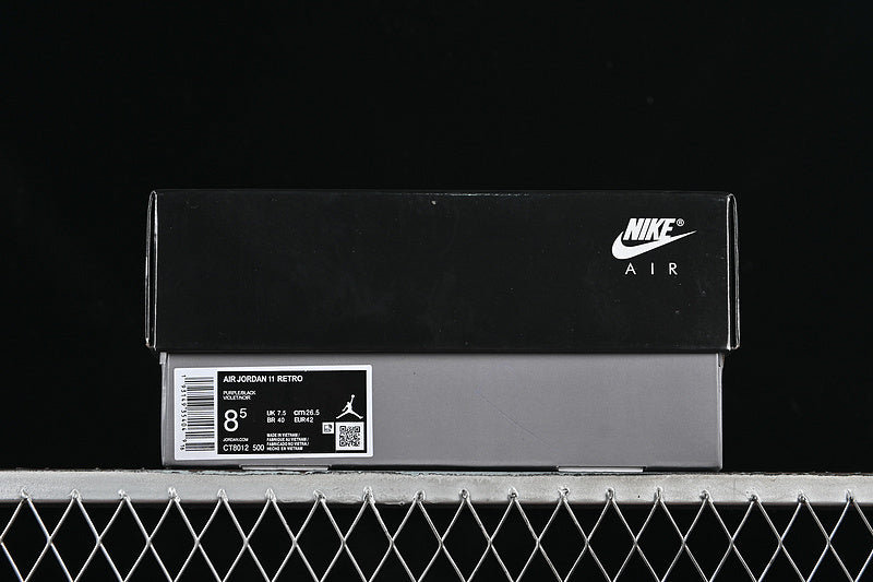 Air Jordan 11 “Black and Purple”