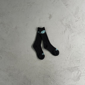 Meia Syna World Branca / Preta ( Pack com 2 cores )