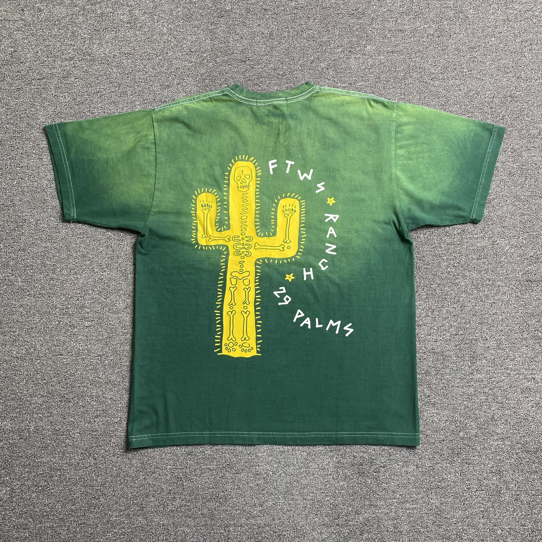 Camisa Cactus Jack ”29 Palms” ( Verde )