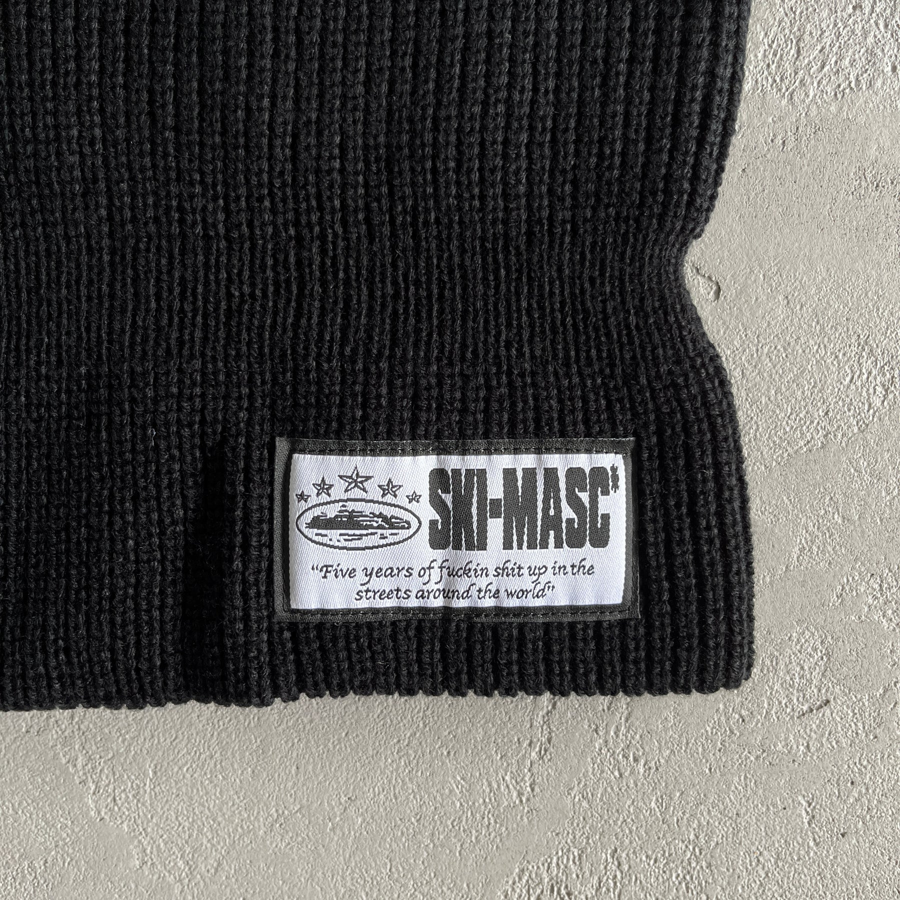 Balaclava Corteiz “5th Anniversary” ( Preta )