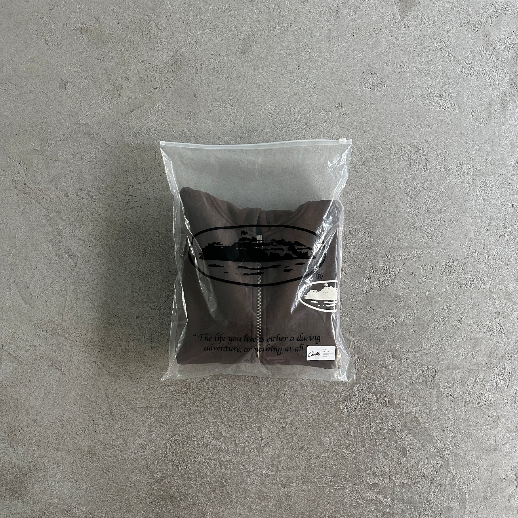 Conjunto Corteiz “Island Puff Print” ( Marrom )