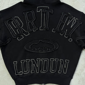 Moletom Corteiz “Lundun Stitch” ( Preto )