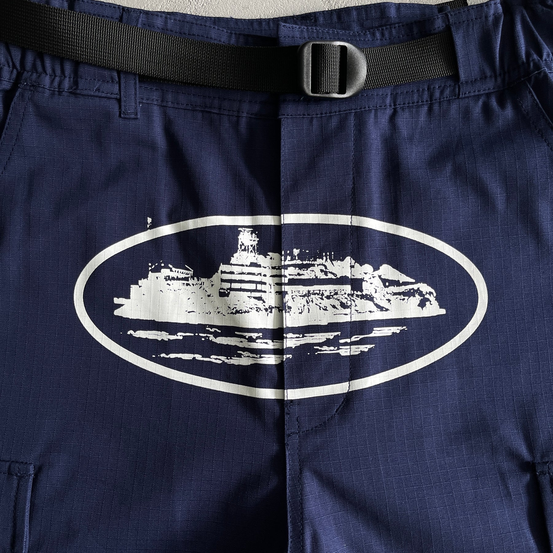 Shorts Corteiz “Navy Cargo”
